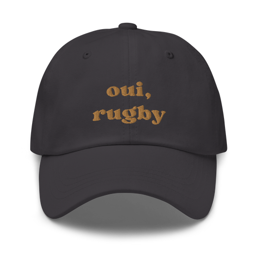 Cool Rugby Hat Try on Happiness: Bliss Rugby's Hat Collection for Champions
