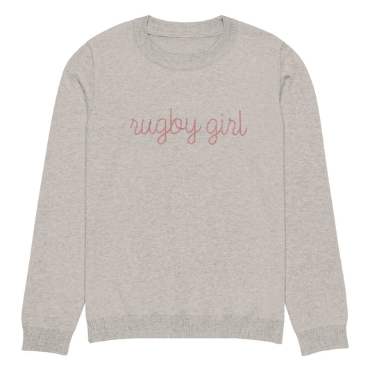 Rugby Girl Knitted crew neck sweater